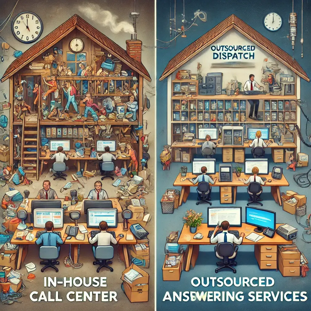 In House vs Outsourced Dispatch Services.